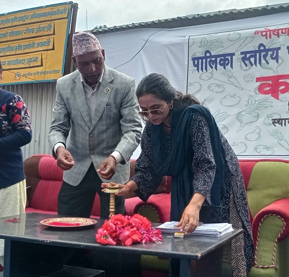 सिंजा गाउँपालिकाका ६ स्वास्थ्य संस्था पोषणमैत्री घोषण