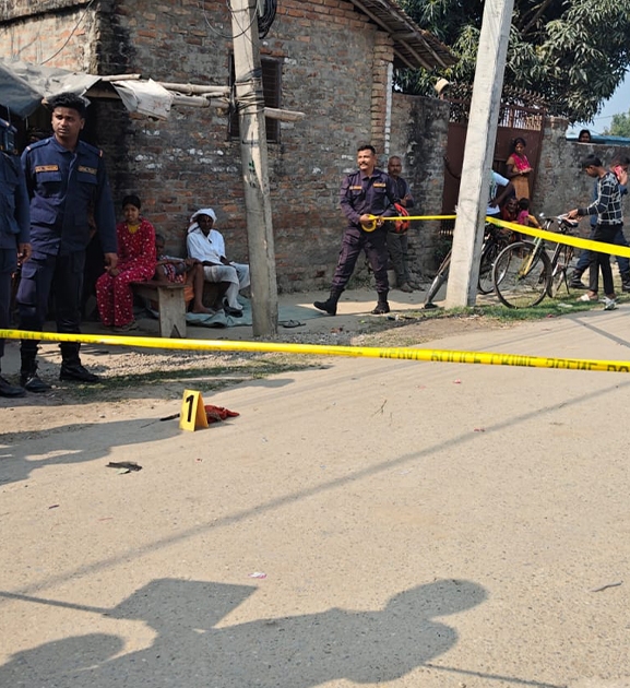 सर्लाहीमा गोली लागेर एक बालक घाइते