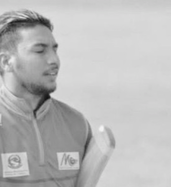 मोटरसाइकल दुर्घटनामा परी क्रिकेट खेलाडी थापाको मृत्यु 