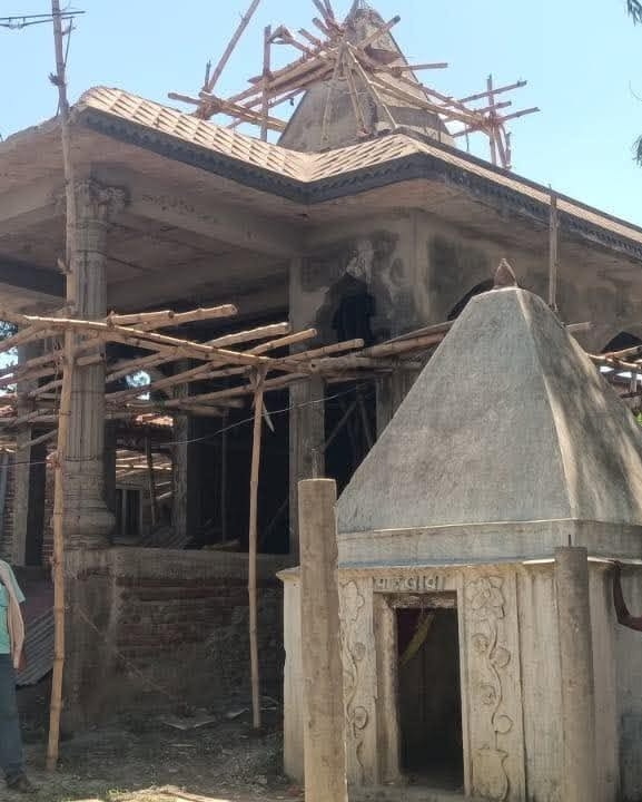 विवादका कारण अलपत्र नाला र मन्दिर निर्माण सम्पन्न