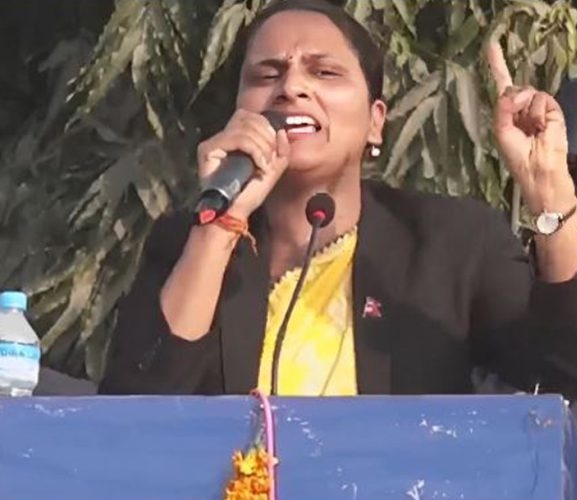 रास्वपा परित्याग गरेकी ममता शर्मा कांग्रेस प्रवेश