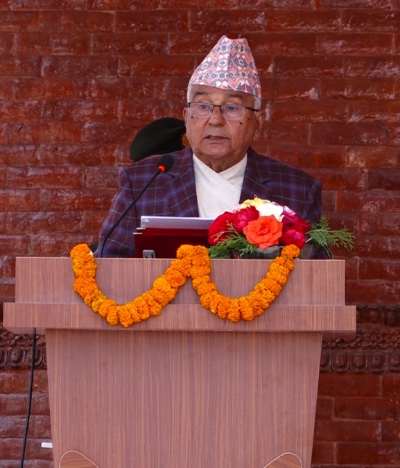गीत–संगीत राष्ट्रिय पहिचान र एकताको बलियो आधार होः राष्ट्रपति पौडेल