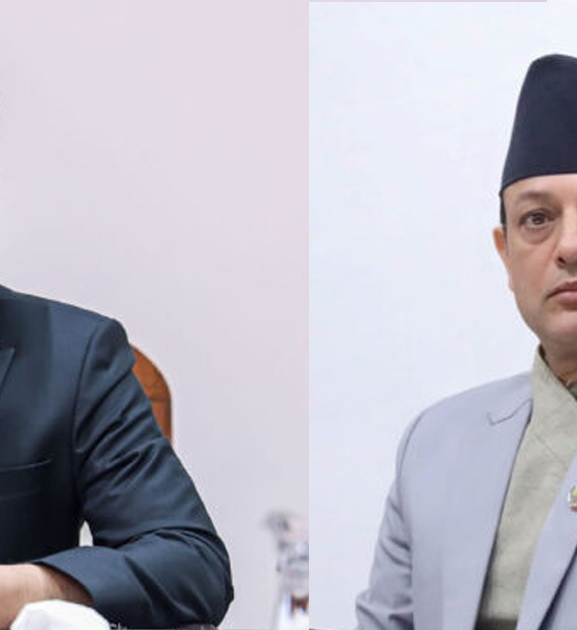 प्रधानमन्त्री शाहसँग सभामुख अर्यालको भेट