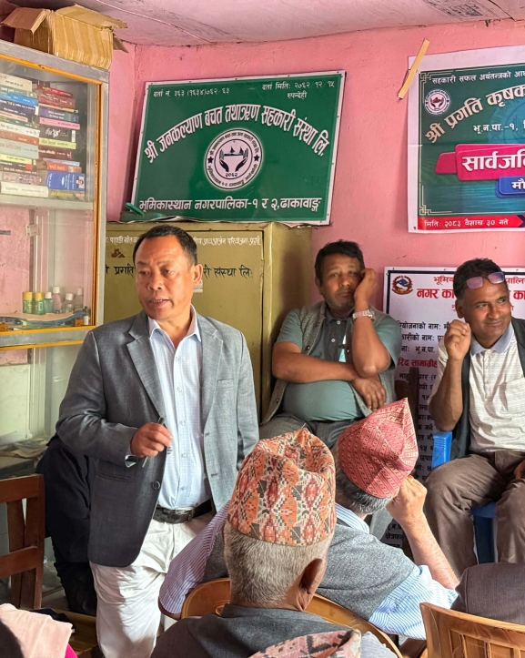 ढाकावाङ्गमा व्यावसायिक मौरीपालन विस्तार गर्ने लक्ष्य