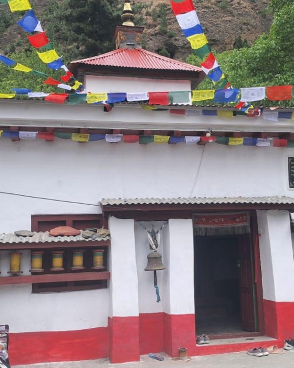 पाँच शताब्दी पुरानो गुम्बा जीर्णोद्धार
