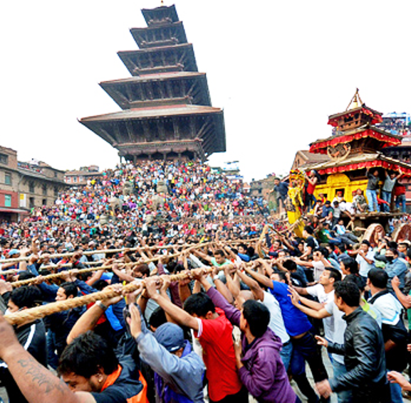 बिस्केट जात्रालाई शान्तिपूर्ण बनाइने
