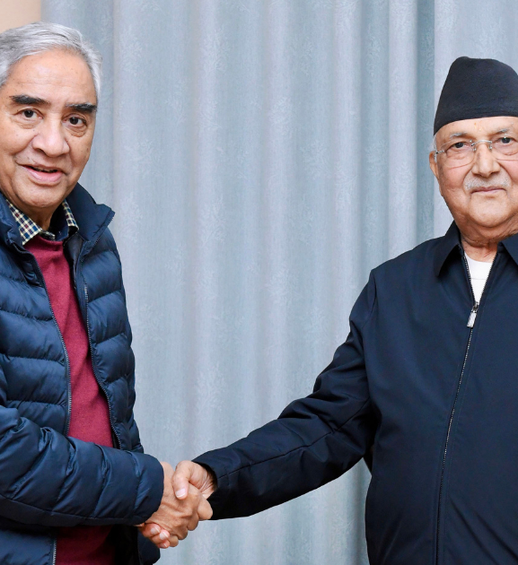 देउवा–ओली भेटको अन्तर्य : सत्ता उल्ट्याउने दाउ