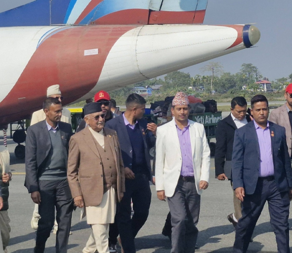 जेनजी आन्दोलनपछि पहिलो पटक झापा पुगे ओली