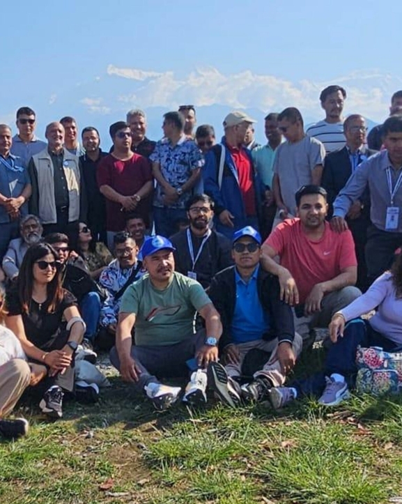 लोमान्थाङ अन्तर्राष्ट्रिय मिडिया समिटको टोली पोखरा हुँदै मुस्ताङमा