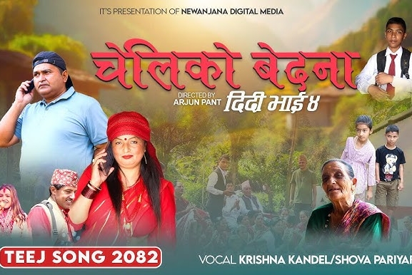 अर्जुन पन्तको ‘चेलीको वेदना दिदीभाइ ४’ सार्वजनिक