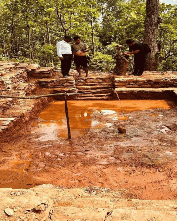 मानव-वन्यजन्तु द्वन्द्व घटाउन पोखरी निर्माण