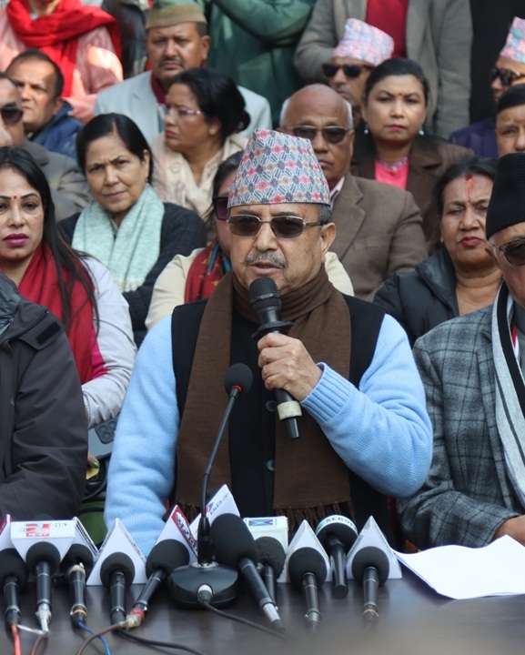 निर्वाचन आयोगले वैधानिकता नदिए देशभर आन्दोलन गर्छौं : पूर्णबहादुर खड्का