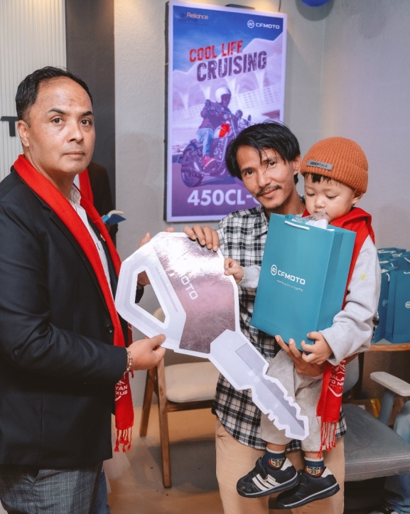 पोखरामा सिएफमोटोको नयाँ आउटलेट सञ्चालनमा