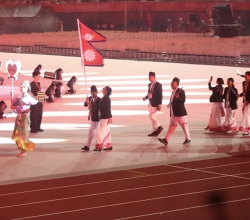 एसियाली खेलकुदको भव्य उद्घाटन