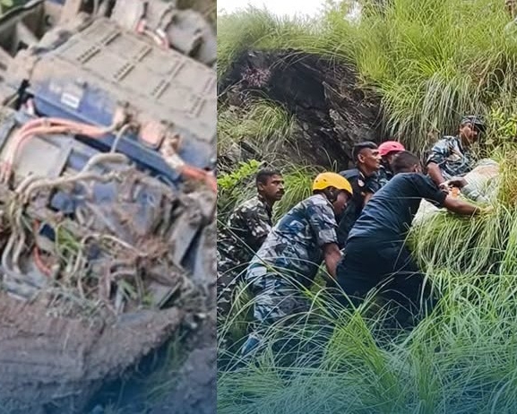 मकवानपुरमा गाडी दुर्घटना हुँदा ४ जनाको मृत्यु, ४ जना घाइते