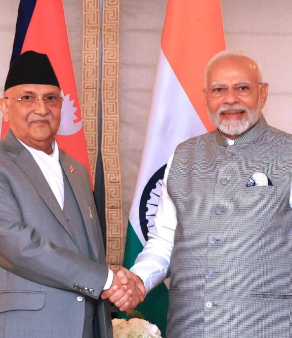 ओली–मोदी भेट अप्रिलमा
