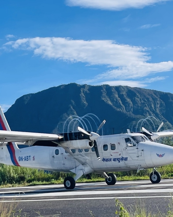 गुल्मीमा आजदेखि सातामा चार पटक हवाई उडान सुरु