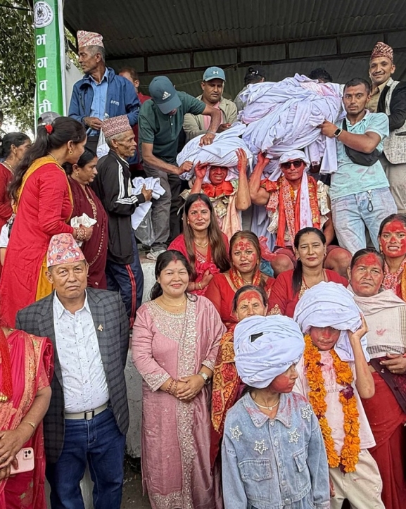 म्याग्दीको राखु भगवती कोतमा सबैभन्दा महँगो मूल्य तिरेर राँगोको बलि दिइयो