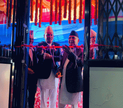 प्रधानमन्त्री ओलीद्वारा भागीरथा अस्पताल उद्घाटन