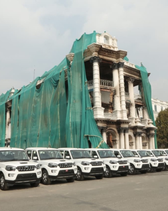 निर्वाचनका लागि भारतबाट नेपाललाई सवारी साधन सहयोग