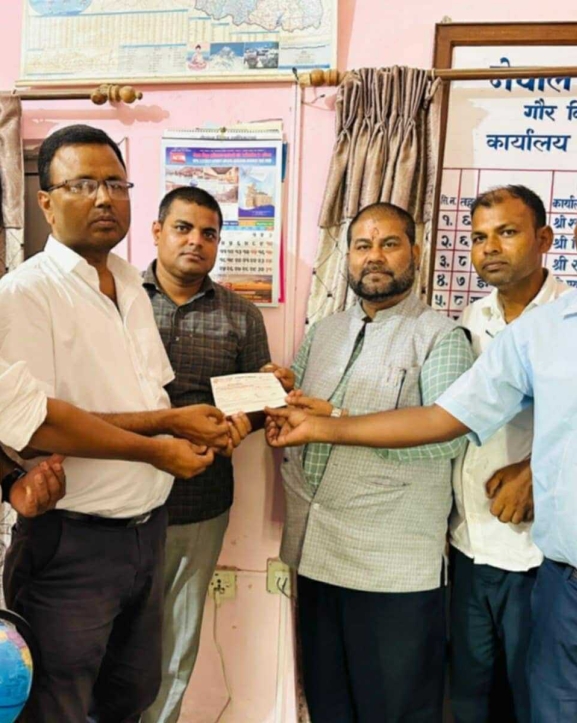 गरुडा नगरपालिकाद्वारा कृषकको १० लाख विद्युत् महसुल भुक्तानी