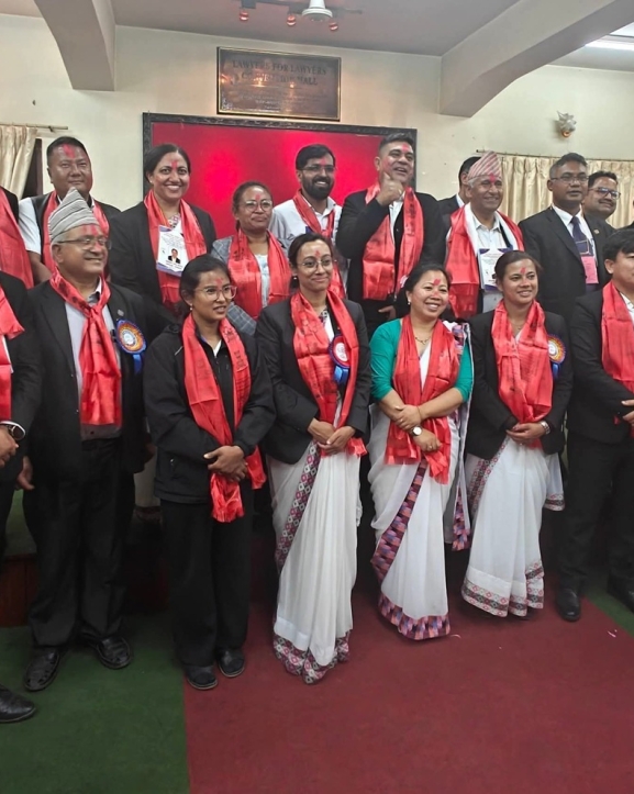 ललितपुर बार एसोसिएसनको अध्यक्षमा सुवेदी निर्वाचित
