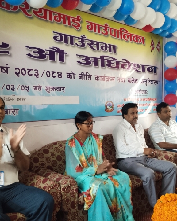 करैयामाईको बजेट ४५ करोड ६८ लाख