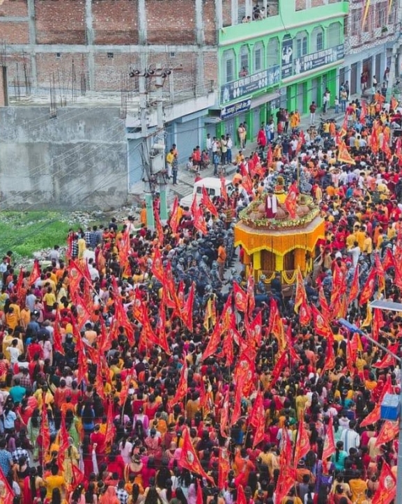 गहवामाईको दोस्रो रथयात्रा सम्पन्न