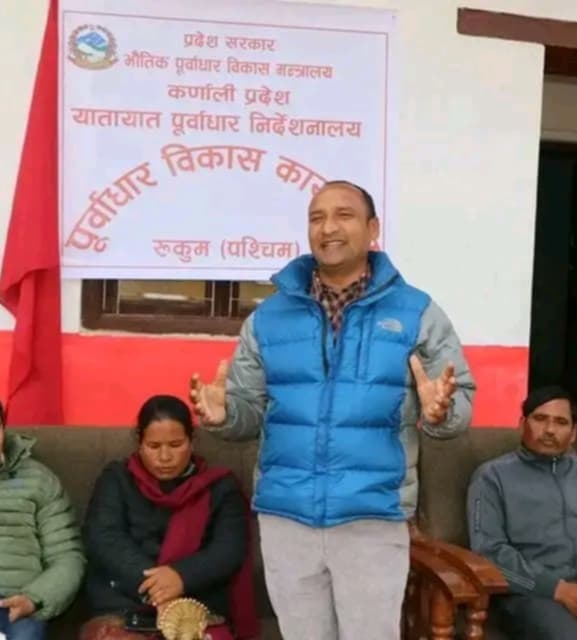 नेकपा रुकुम पश्चिमद्वारा निर्वाचनका लागि गोपाल शर्माको नाम एकल सिफारिस