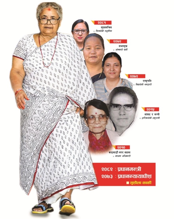 भोट हाल्न पाएको ७२ वर्षपछि महिला प्रधानमन्त्री