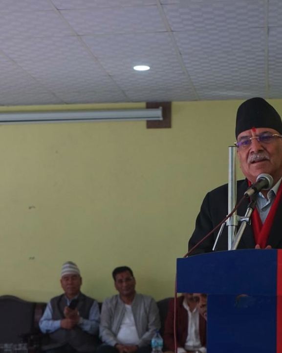 ‘मुलुक पुरानो व्यवस्थामा फर्किँदैन’-‘प्रचण्ड’