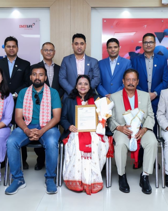 आइएमई लाइफद्वारा एभरेष्ट क्लब विजेता सम्मानित