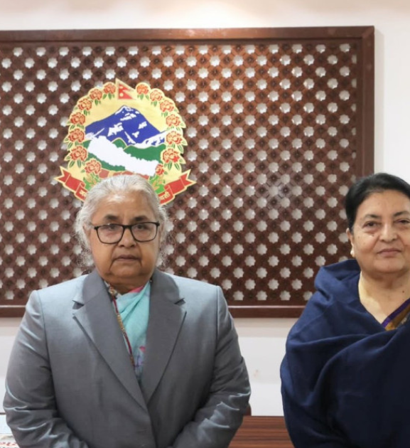 प्रधानमन्त्री कार्की र पूर्वराष्ट्रपति भण्डारीबीच के भयो कुरा ?