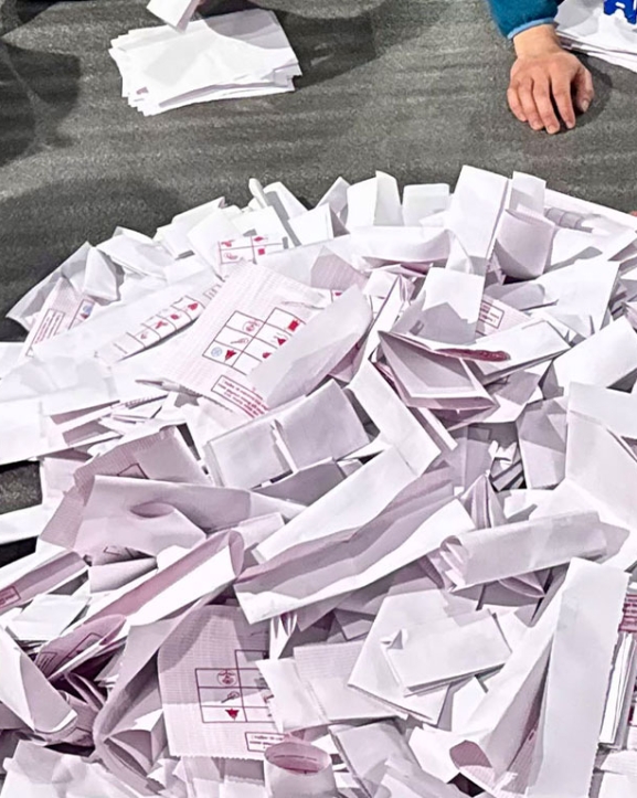 गोरखा–१ मा मतगणना सुरु