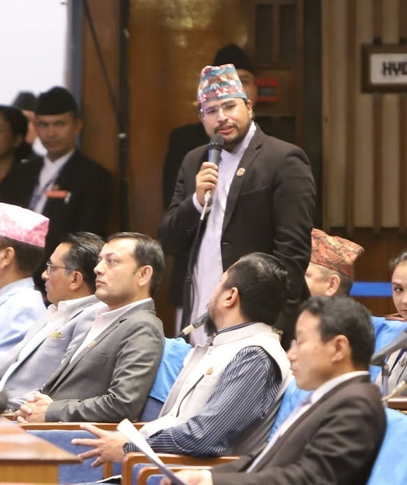 जुम्लाको स्याउलाई बजारको सुनिश्चितता गर्न सांसद शाहीको माग