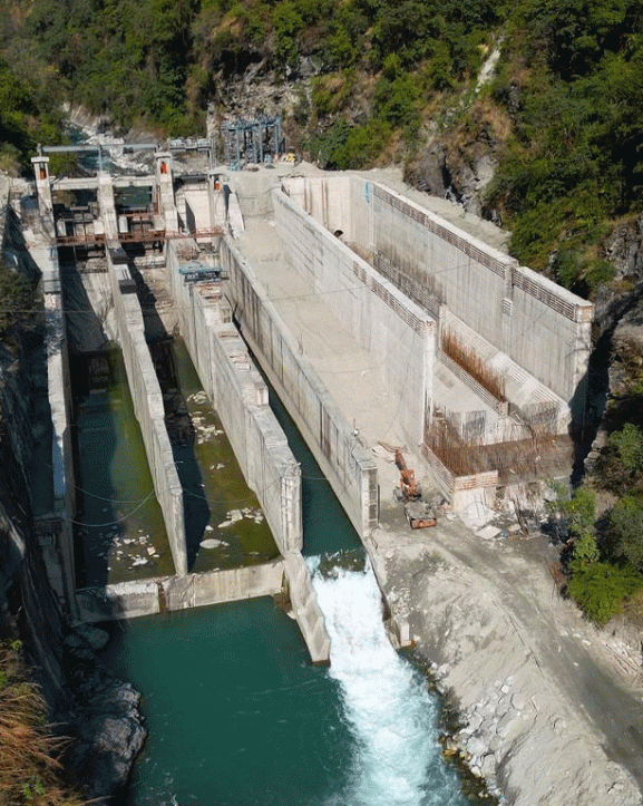 राहुघाट जलविद्युत् आयोजना : ९० प्रतिशत बढी भौतिक प्रगति