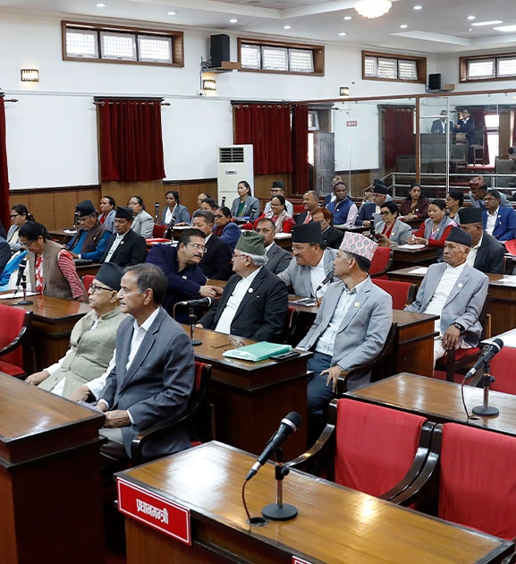 राष्ट्रियसभा बैठकमा विभिन्न प्रस्ताव प्रस्तुत हुँदै