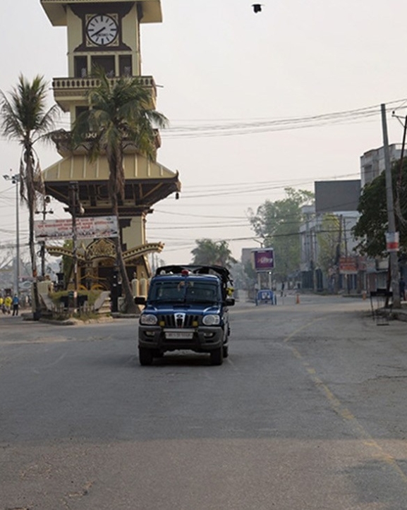 वीरगन्जका मुख्य क्षेत्रमा निषेधाज्ञा जारी