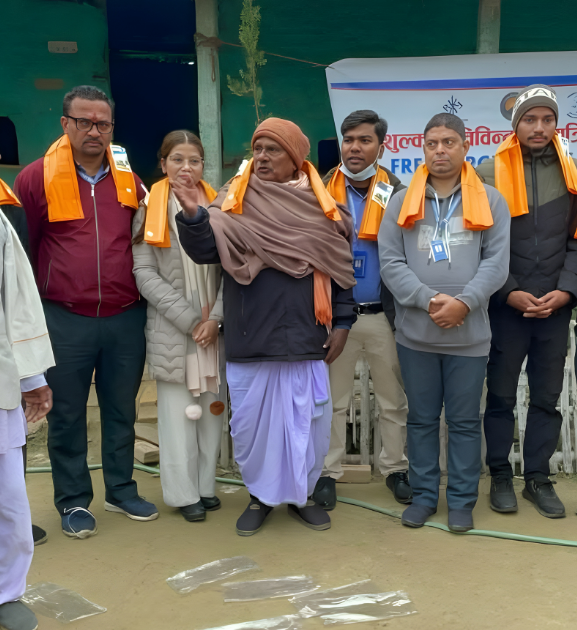 रौतहटको माधवनारायणमा निःशुल्क आँखा शिविर, १ सय १३ को शल्यक्रिया हुने