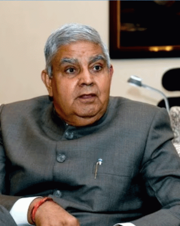 भारतका उपराष्ट्रपति जगदीश धनखडले दिए राजीनामा