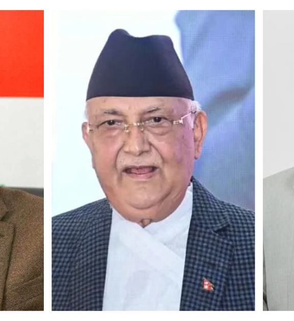 आपसी छलफलमा देउवा, ओली र प्रचण्ड 