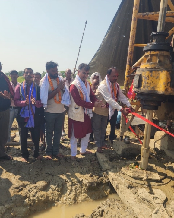 १ करोड २९ लाख रुपैयाँ लागतमा डिप बोरिङ, किसानको सिँचाइ समस्या हट्ने