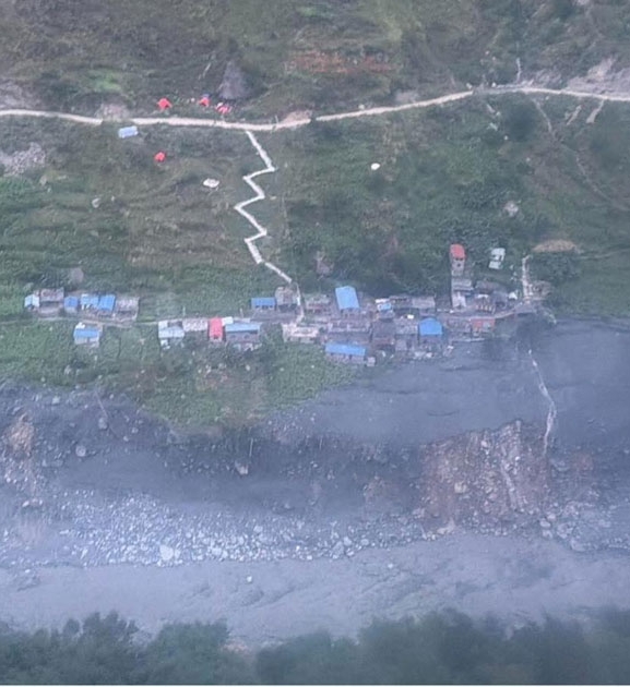 बूढीगण्डकी बाढीः उत्तरी गोरखाको पाँच हजार घरधुरी विद्युत् विहीन