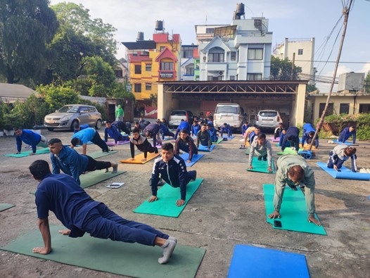 ट्राफिक प्रहरीका लागि प्रदूषणबाट उत्पन्न स्वास्थ्य समस्या न्यूनीकरण कार्यक्रम