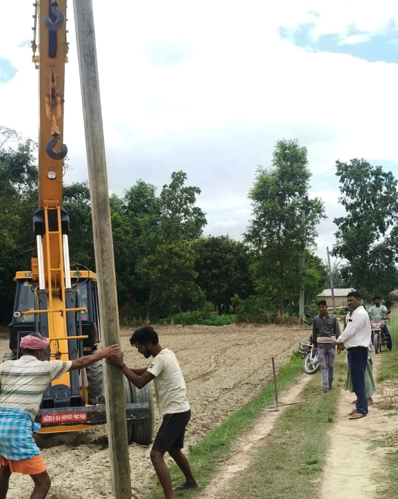 रौतहट शितलपुरमा खेत–खेतमा बिजुली, सिँचाइमा सहजता