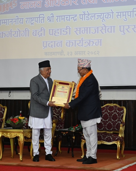 जनआकांक्षलाई पूरा गर्नु साझा दायित्व : राष्ट्रपति पौडेल