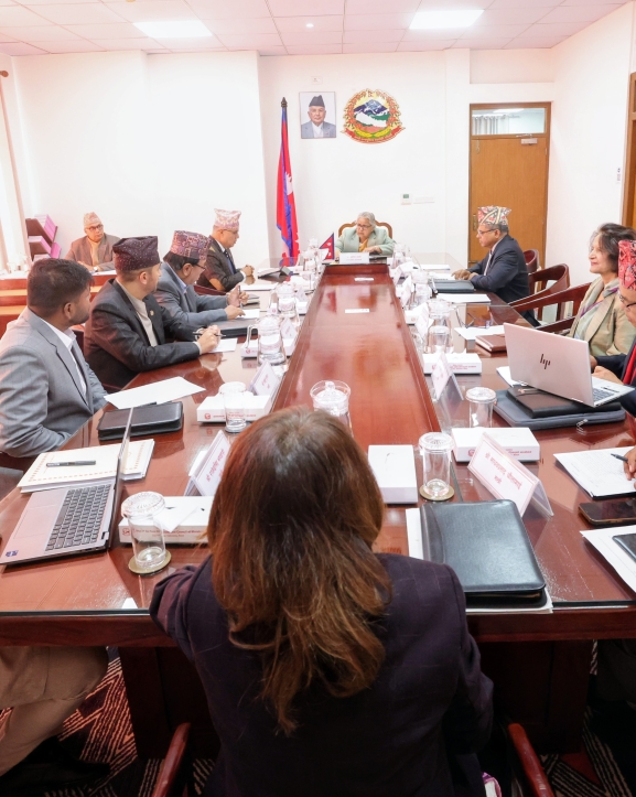 मन्त्रिपरिषद् बैठक सिंहदरबारमा सुरु