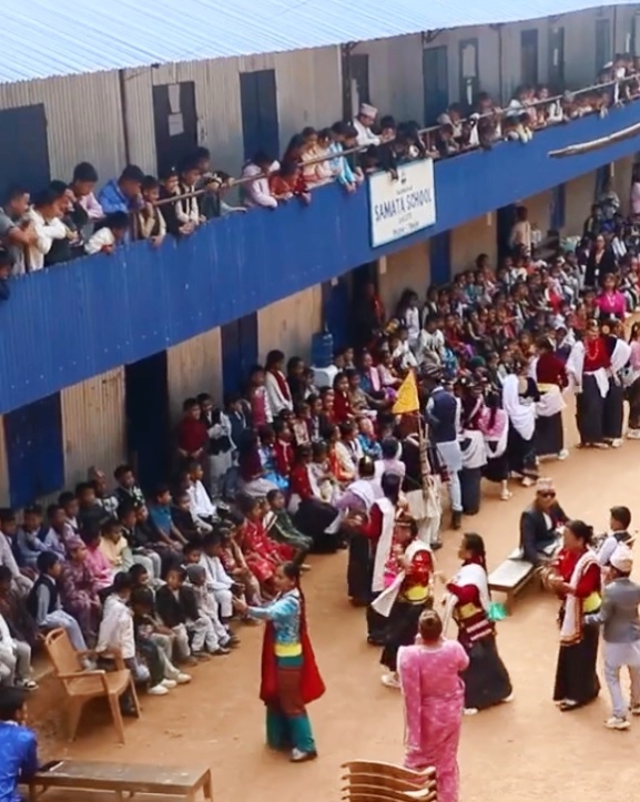 विद्यार्थीलाई ज्ञानसँगै मौलिक संस्कृतिसँग जोड्दै समता विद्यालय