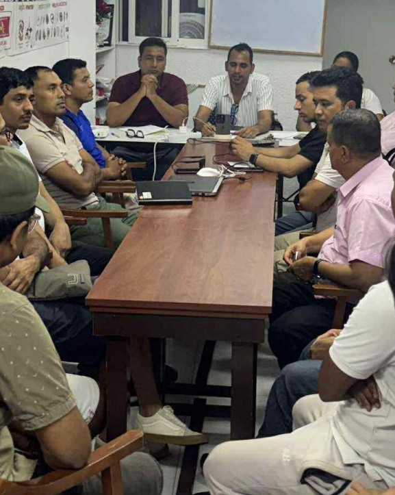 गैरआवासीय नेपाली संघ स्पेनको नवनिर्वाचित समितिको प्रथम बैठक सम्पन्न