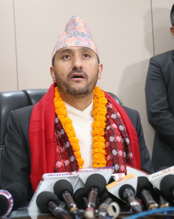 ललितपुर-२ बाट चुनाव लड्ने जगदीश खरेलको घोषणा